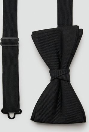 Mango Papillon classico microstruttura nero - Uomo - Taglia unica - MANGO MAN