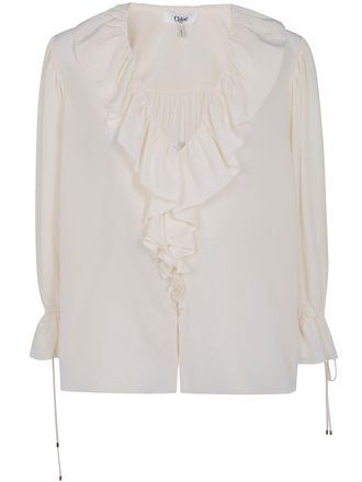 Chlo&eacute; Shirt V Neck Classic