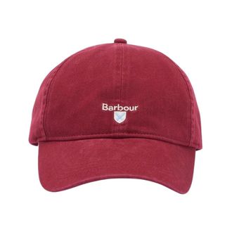Barbour Caps, unisex, Red, Size: ONE SIZE Red Sports Cap - Reversible