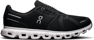 On Mens Cloud 6 Running Shoe In Black/white