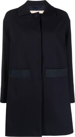 Herno CAPPOTTI - women - Acetate/Polyester/Cotton - 48 - Blue