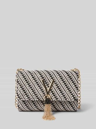 Valentino Handbags Umh&auml;ngetasche mit Strukturmuster Modell DIVINA SUMMER in Black, Gr&ouml;&szlig;e 1