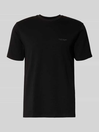 A|X Armani Exchange Extra Slim Fit T-Shirt mit Rundhalsausschnitt in Black, Gr&ouml;&szlig;e XXL