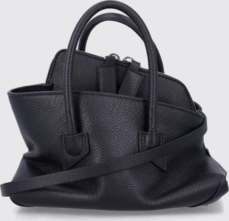The Attico Mini borsa a mano La Passeggiata in pelle martellata