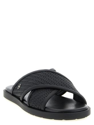 Ferragamo Brise Sandals - Black