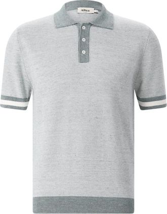 Altea Polo Shirts - Heren - Polos - Grijs - M - Katoen - Tops