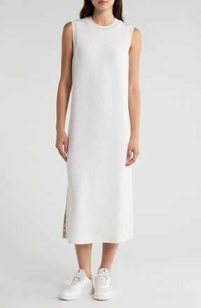 Varley Beatrice Sleeveless Sweater Dress in Ivory Marl at Nordstrom, Size Medium