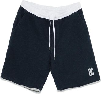Brunello Cucinelli Shorts met trekkoord - Blauw