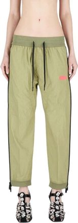 Dsquared2 Sportieve Taps Toelopende Broek - Dames - Vrijetijds broeken - Groen - S - Broeken