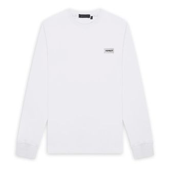 Aspact Element LS Tee - - Tops - Uomo - Bianco - 2XL