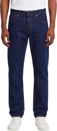 Stone Island Navy Blue Mid Rise Jeans