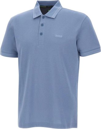 HUGO BOSS Paddy Polo - Heren - Polos - Blauw - XL - Katoen - Tops