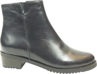 Everybody By B.Z Moda Belport Enkellaarsjes - Dames - Schoenen - Blauw - Maat: 38 EU Leer