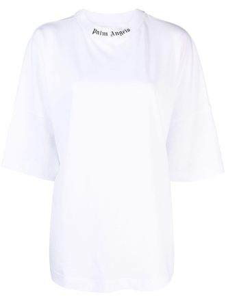 Palm Angels T-shirt con stampa - Bianco