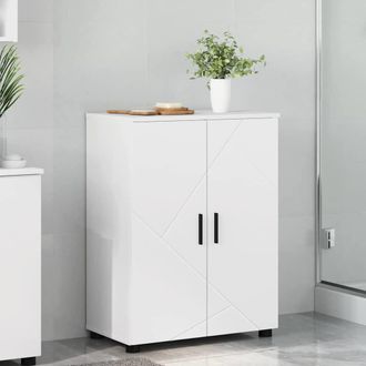 vidaXL Vidaxl Mobile Da Bagno Bianco 60 X 35 X 80 Cm