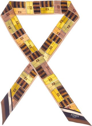 Fendi Fendi Wrappy Silk Neckbow