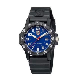 Luminox Leatherback Sea Turtle Giant - Heren - Accessoires - Zwart - Maat: ONE Size Leer