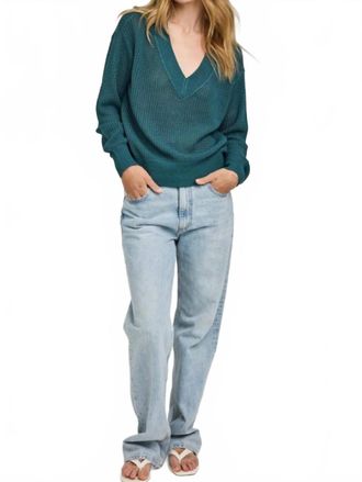 Gentle Fawn Jensen Knit Pullover In Lagoon
