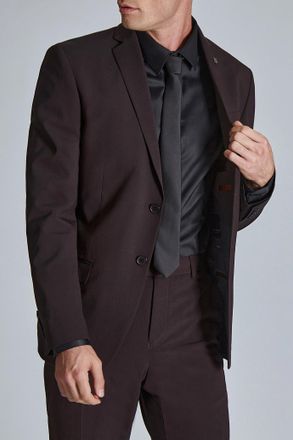 Ted Baker Mens Slim Fit Suit Jacket - Red - Size 36 Regular