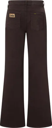 Lois Jeans Wide-Leg Cotton Jeans - Brown