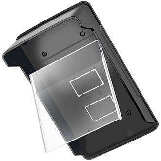 OEM Funda Protectora Impermeable Para Timbre Inal&aacute;mbrico, Cubierta De Pl&aacute;stico Transparente Con Protecci&oacute;n Uv, Compatible Con Equipos De Control De Acceso