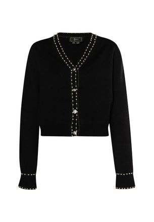 Faina Vest met parels Dames zwart