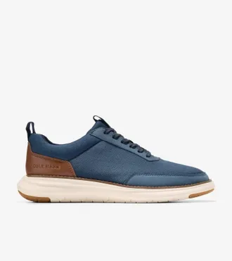 Cole Haan Grand Remix C40309 Sneakers MensNavy British Casual Shoes ZOGG2919