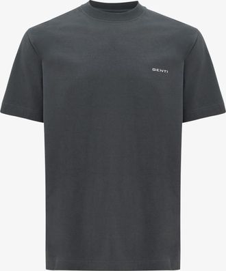 Genti Artistic T-shirt | Blauw