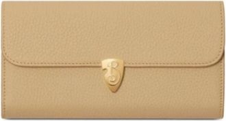 Burberry Sand B Shield Continental Wallet