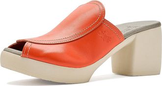 FLY London Flae425fly Womens Sandals Scarlet : EU 41 (US Womens 10-10.5) M, Leather