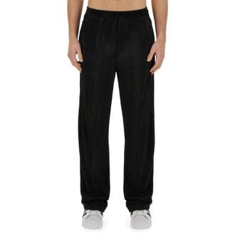 Family Fir$t Milano Pantaloni ampi a pieghe - - Trousers - Uomo - Nero - M