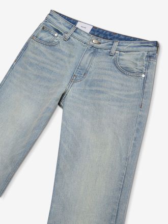 Rhude Light Indigo Flare Jeans - Blue