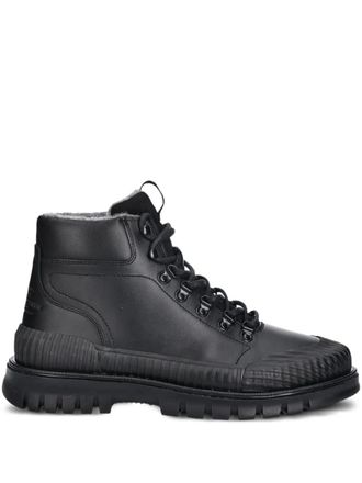 GANT lace-up lug-sole boots - Zwart