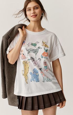 Girl Dangerous Dogs Graphic Tee