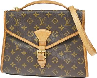 Louis Vuitton Beverly Monogram Canvas Brown Canvas Briefcase Bag (Pre-Owned)