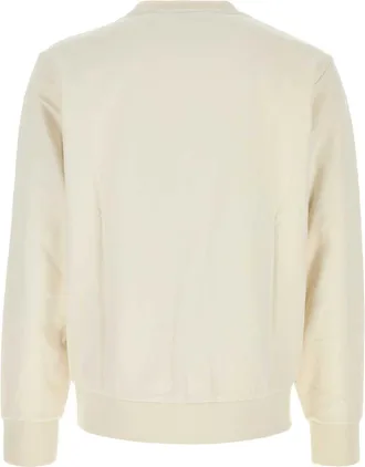 HUGO BOSS Logo-Embroidered Cotton Sweatshirt - White