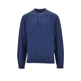 Sease Henley Deck linen jersey T-shirt Man XL
