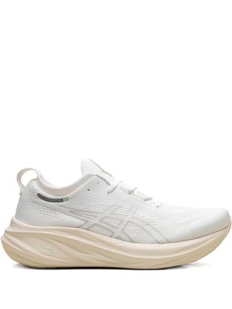 Asics Gel Nimbus 26 White/Off White sneakers - men - Fabric/Fabric/Rubber - 11