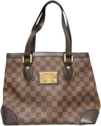 Louis Vuitton Pre-owned Vintage Tote Bag - Dames - Vintage Shopper - Bruin - ONE Size - Vintage