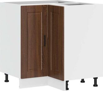 vidaXL Mueble Bajo Esquina De Cocina Porto Madera Reconstituida Vidaxl