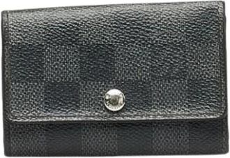 Louis Vuitton Pre-owned Plastic key-holders - Dames - Vintage Accessoires - Zwart - ONE Size - Leer - Vintage