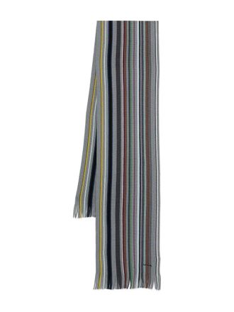 Paul Smith Men Scarf Ivan Stripe