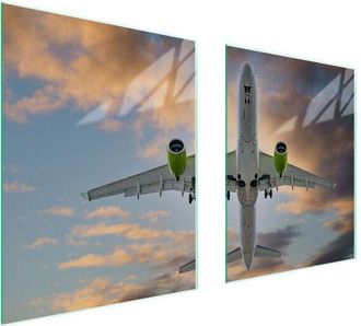 OEM Placa Protectora De Vidrio Para Estufa 85x52 Plano