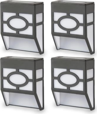 OEM Focos Led Para Exteriores, Juego De 4 Luces Para Vallas, Apliques De Pared De Bajo Consumo, Resistentes A La Intemperie Y A Las Salpicaduras