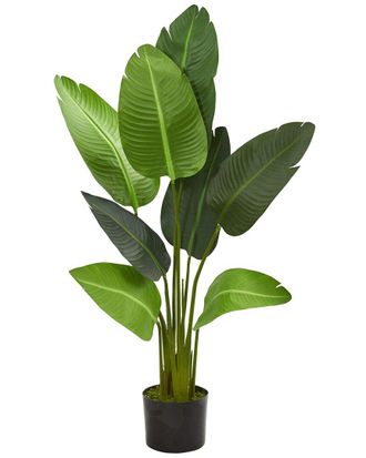 Nearly Natural 4Ft Travelers Palm Artificial Tree