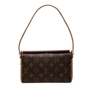 Louis Vuitton Pre-owned Recital Schoudertas - Dames - Pre-owned - Bruin - Maat: ONE Size Leer