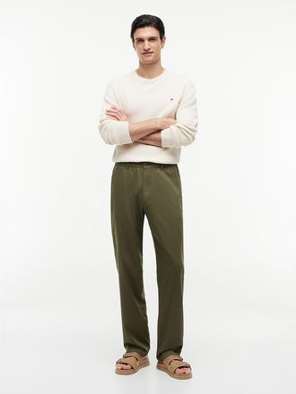 Tommy Hilfiger Mens Regular Fit Pull-On Pant - Dark Greenery - 30W x 30L