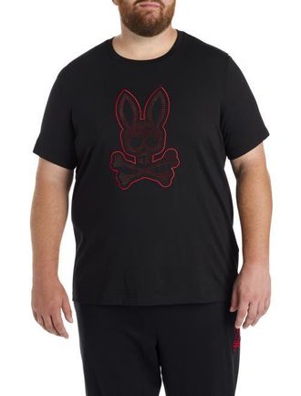Psycho Bunny Big & Tall Jovan Graphic Tee in Black at Nordstrom, Size 3X Big