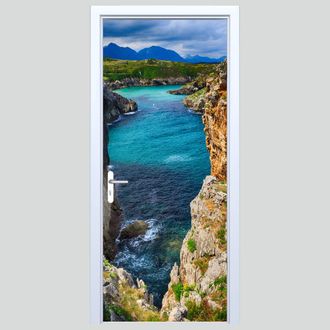 OEM Adhesivo De Tela Para Puerta Con Vista A La Monta&ntilde;a 352pd