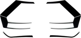 OEM Par Para Vw Golf 7 Gti R Gtd 2012 2013 2014 2015, Divisor De Parachoques Trasero Negro, Piezas Exteriores De Autom&oacute;vil, No Apto Para Golf 7.5